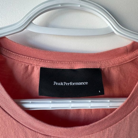 Peak Performance Short Sleeve T Tee Shirt Men Large L - Picture 2 of 3